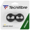 Tecnifibre BALLES SQUASH DOUBLE POINT JAUNE PAR 2