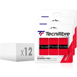 Tecnifibre CONTACT PRO ROUGE (boîte de 12 packs)