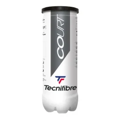 Tecnifibre COURT : CARTON DE 36 TUBES DE 3 BALLES DE TENNIS