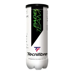 Tecnifibre PADEL TEAM : CARTON DE 24 TUBES DE 3 BALLES DE PADEL