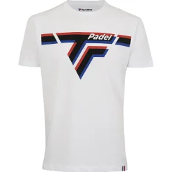 Homme Tecnifibre PADEL TEE WHITE