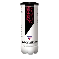 Tecnifibre PADEL TOUR : 1 TUBE DE 3 BALLES DE PADEL