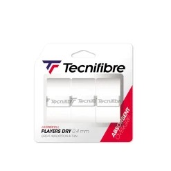 Tecnifibre PLAYERS DRY WHITE (boîte de 12 packs)