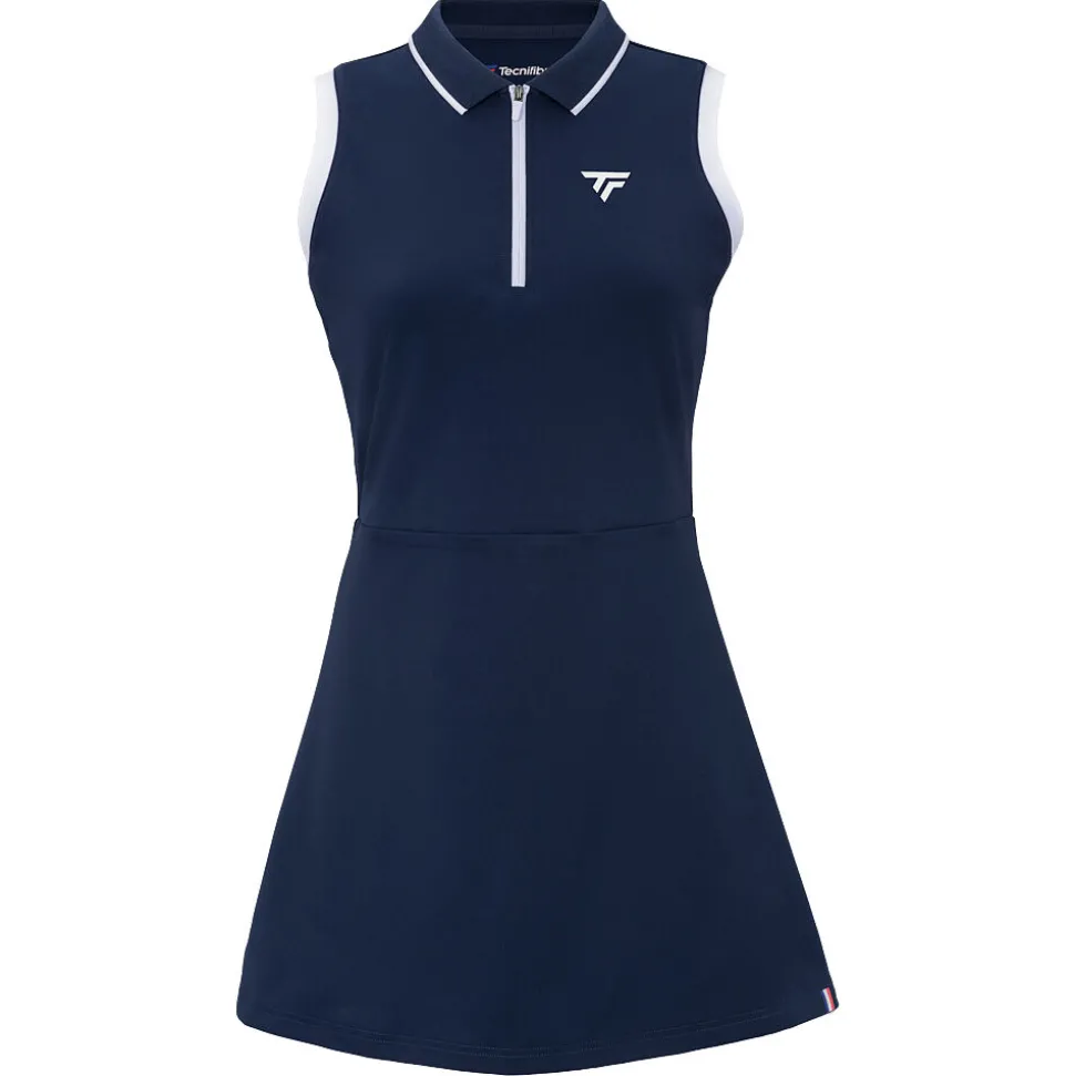 Femme Tecnifibre ROBE DE TENNIS TECH DRESS STRETCH MARINE