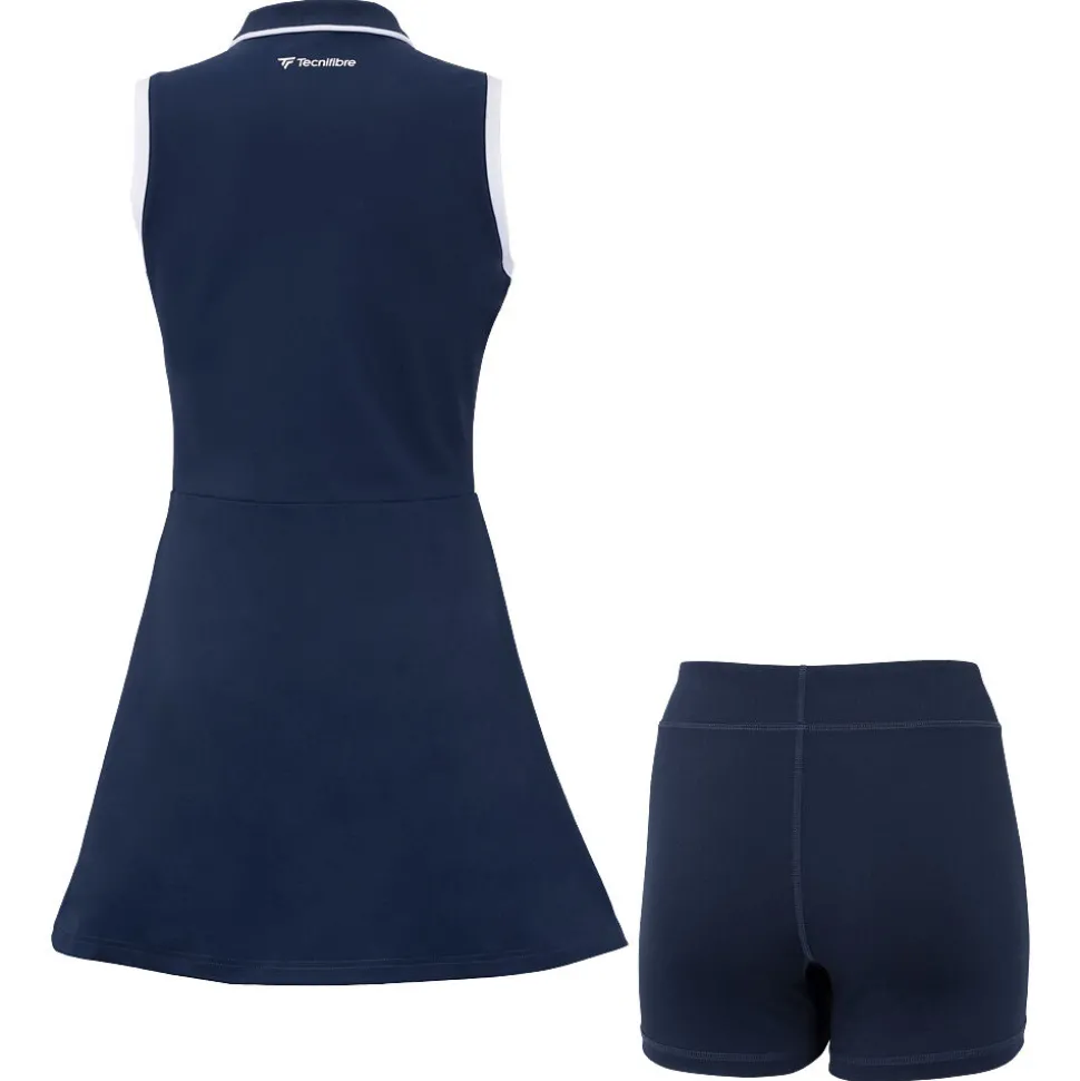 Femme Tecnifibre ROBE DE TENNIS TECH DRESS STRETCH MARINE