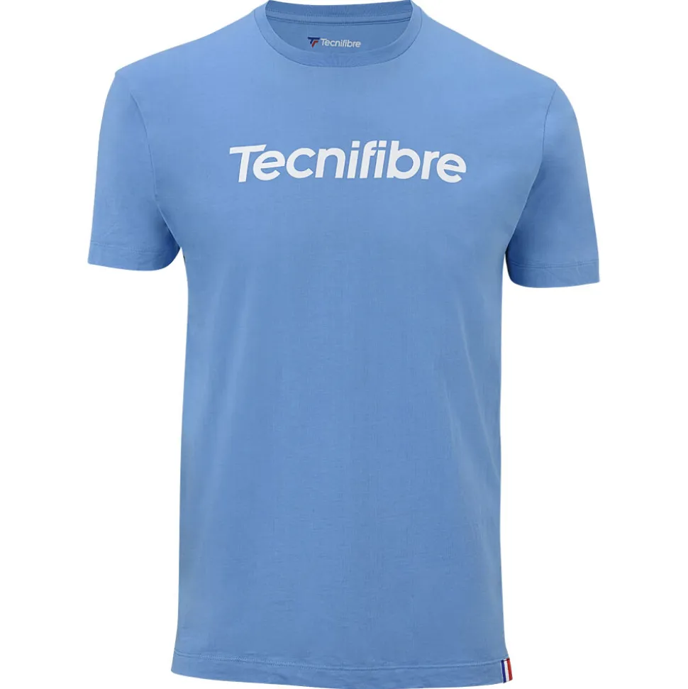 Homme Tecnifibre TEAM COTTON TEE AZUR