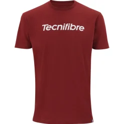Tecnifibre TEAM COTTON TEE CARDINAL JUNIOR