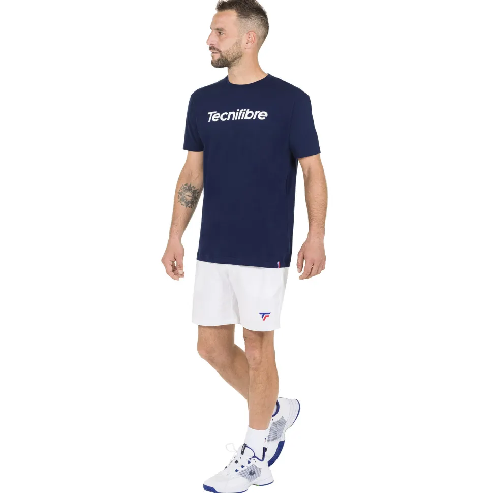 Homme Tecnifibre TEAM COTTON TEE MARINE