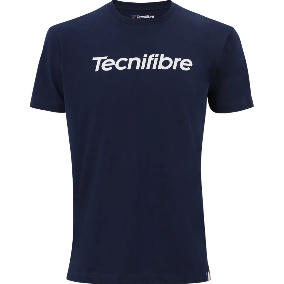 Homme Tecnifibre TEAM COTTON TEE MARINE
