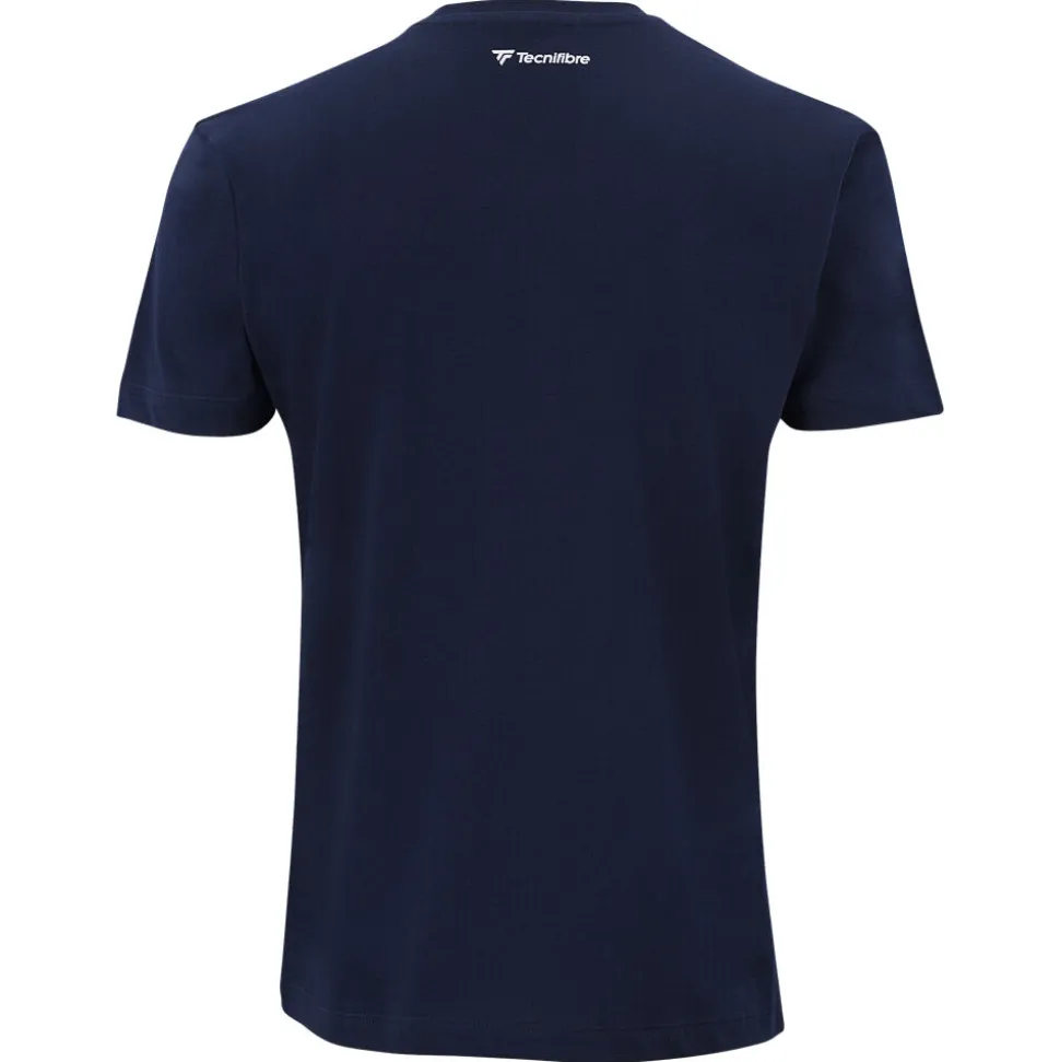 Homme Tecnifibre TEAM COTTON TEE MARINE
