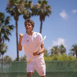 Homme Tecnifibre TEAM POLO WHITE