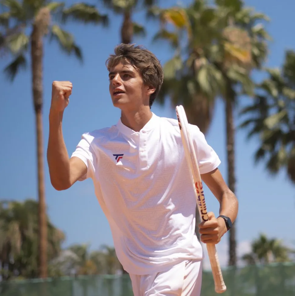 Homme Tecnifibre TEAM POLO WHITE