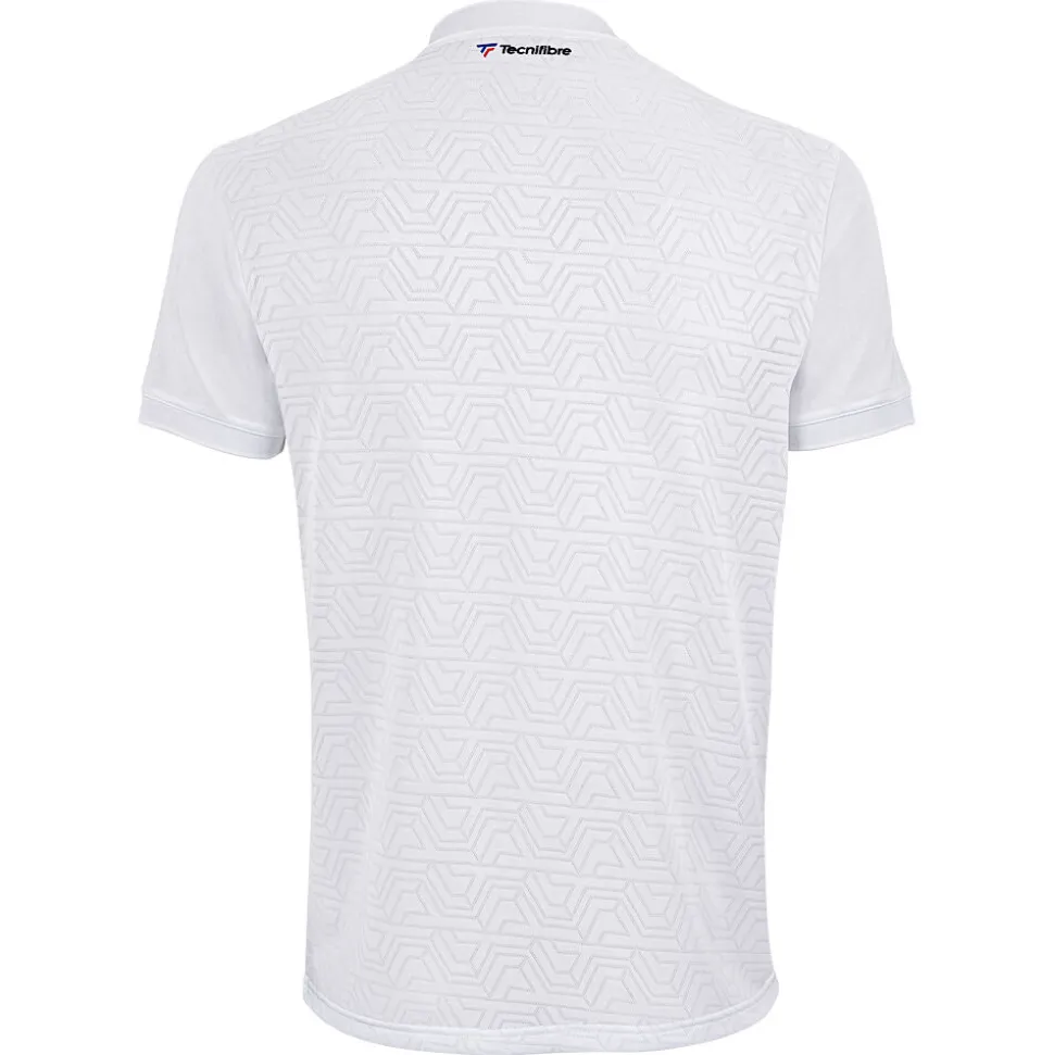 Tecnifibre TEAM POLO WHITE JUNIOR