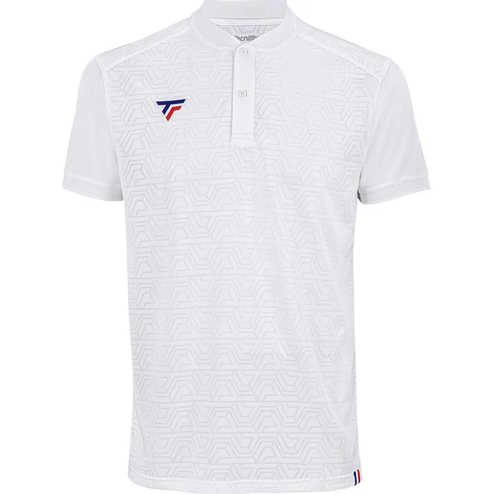 Tecnifibre TEAM POLO WHITE JUNIOR