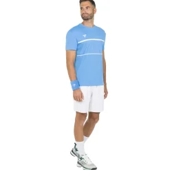 Homme Tecnifibre TEAM TECH TEE AZUR