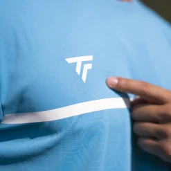 Homme Tecnifibre TEAM TECH TEE AZUR