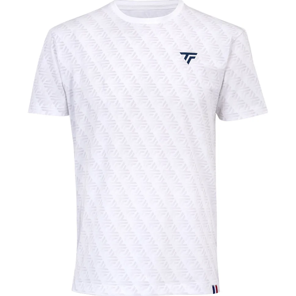Homme Tecnifibre T-SHIRT GRAPHIC TEE STRETCH WHITE