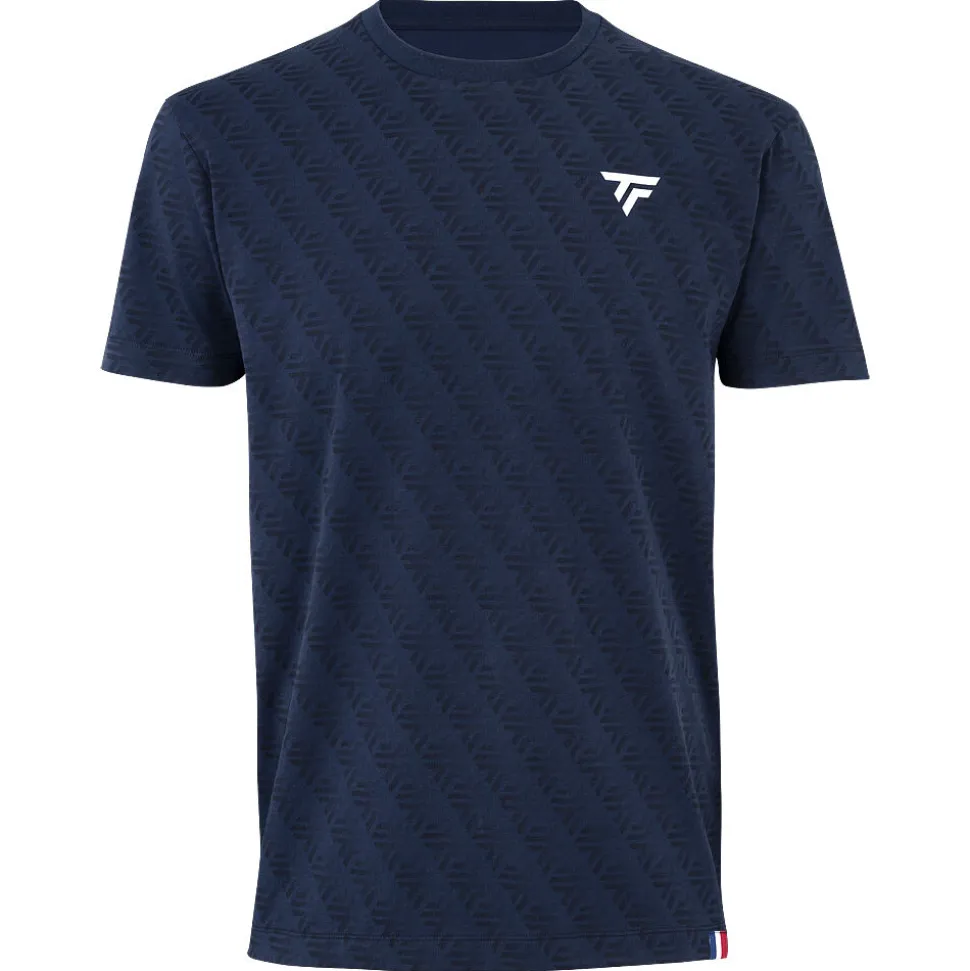 Homme Tecnifibre T-SHIRT GRAPHIC TEE STRETCH MARINE