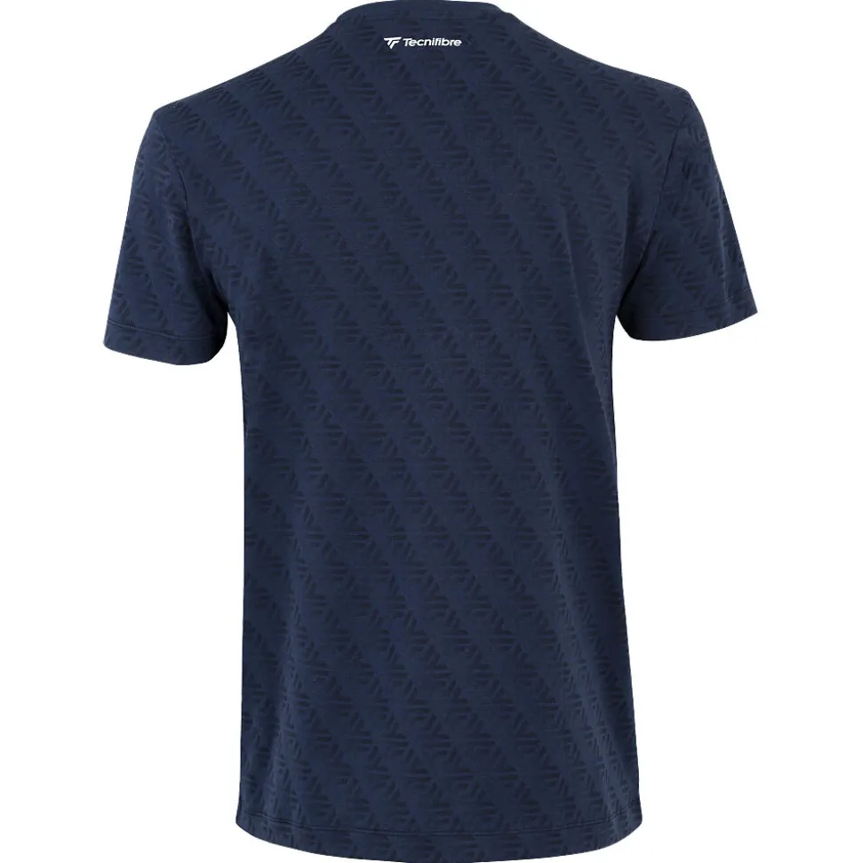Homme Tecnifibre T-SHIRT GRAPHIC TEE STRETCH MARINE