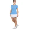 Femme Tecnifibre W. TEAM COTTON TEE AZUR