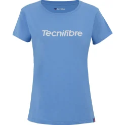 Femme Tecnifibre W. TEAM COTTON TEE AZUR
