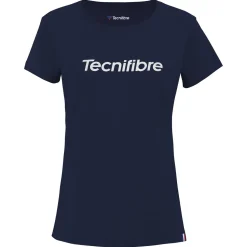 Femme Tecnifibre W. TEAM COTTON TEE MARINE