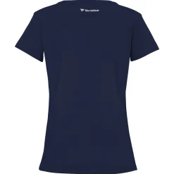 Femme Tecnifibre W. TEAM COTTON TEE MARINE