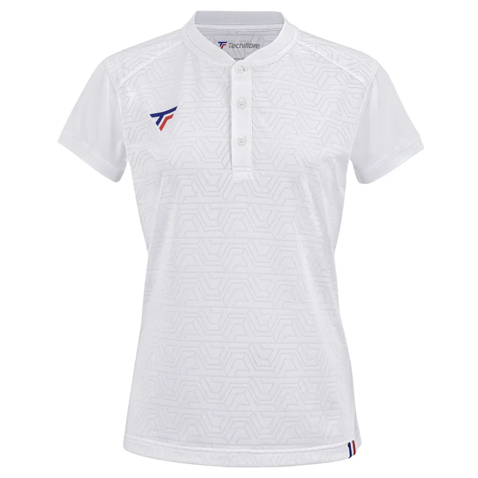 Tecnifibre W. TEAM POLO WHITE JUNIOR