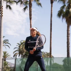 Femme Tecnifibre W. TEAM SWEATER MARINE