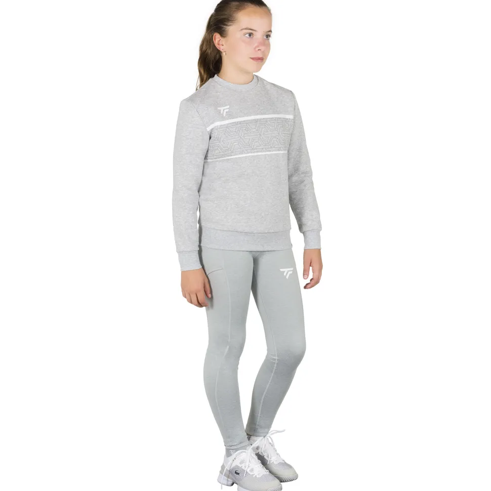 Tecnifibre W. TEAM SWEATER SILVER JUNIOR