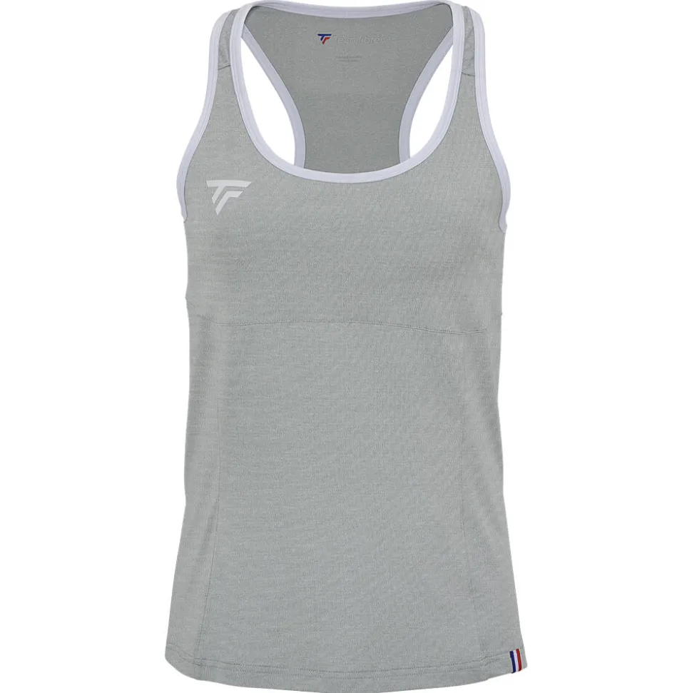 Tecnifibre W. TEAM TANK-TOP SILVER JUNIOR