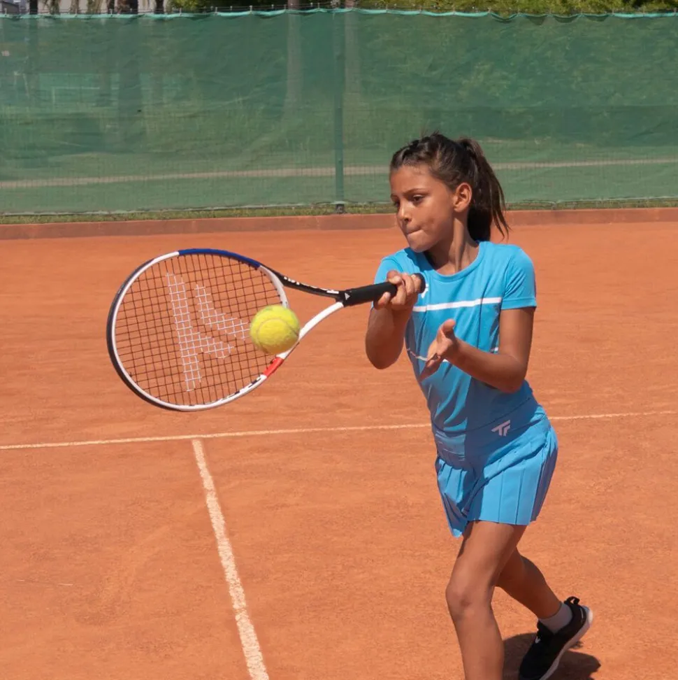 Tecnifibre W. TEAM TECH TEE AZUR JUNIOR