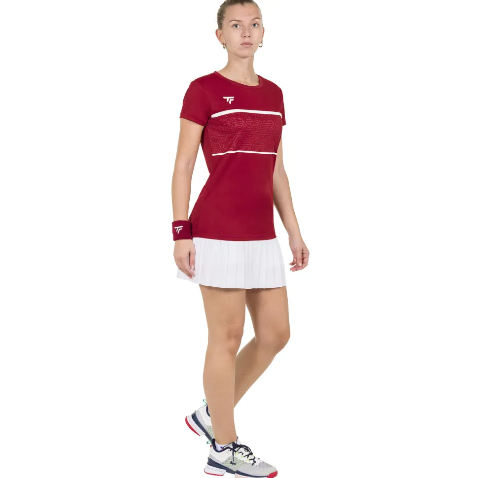 Femme Tecnifibre W. TEAM TECH TEE CARDINAL