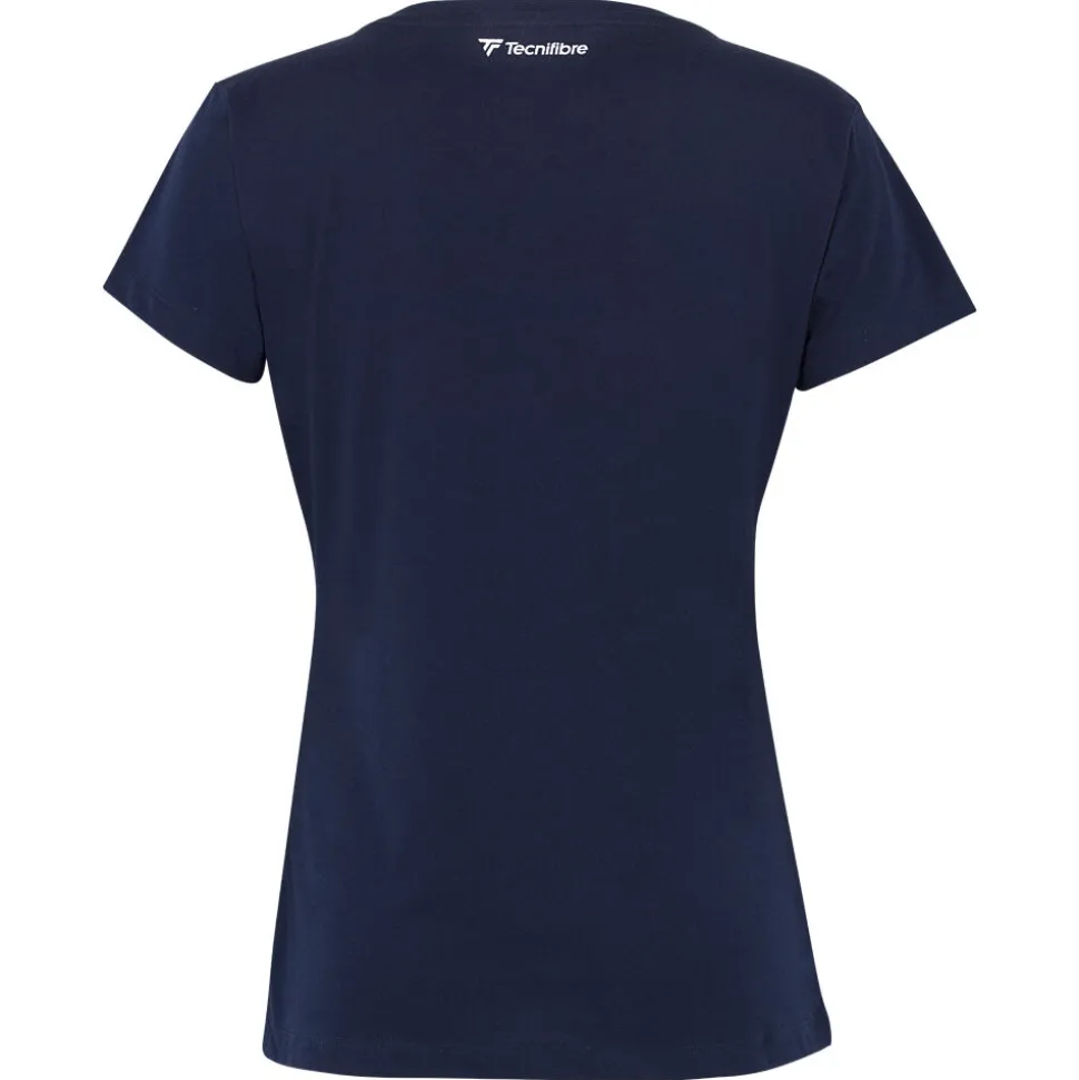 Femme Tecnifibre W. TRAINING TEE MARINE