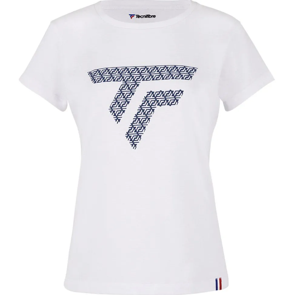 Femme Tecnifibre W. TRAINING TEE WHITE