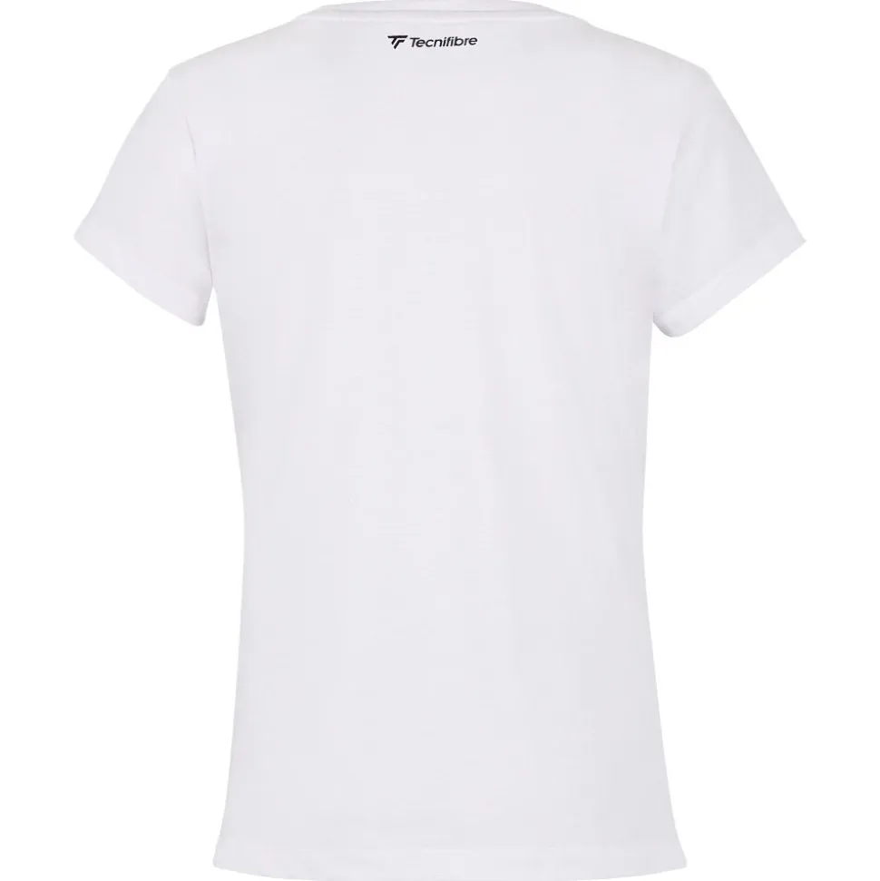 Femme Tecnifibre W. TRAINING TEE WHITE