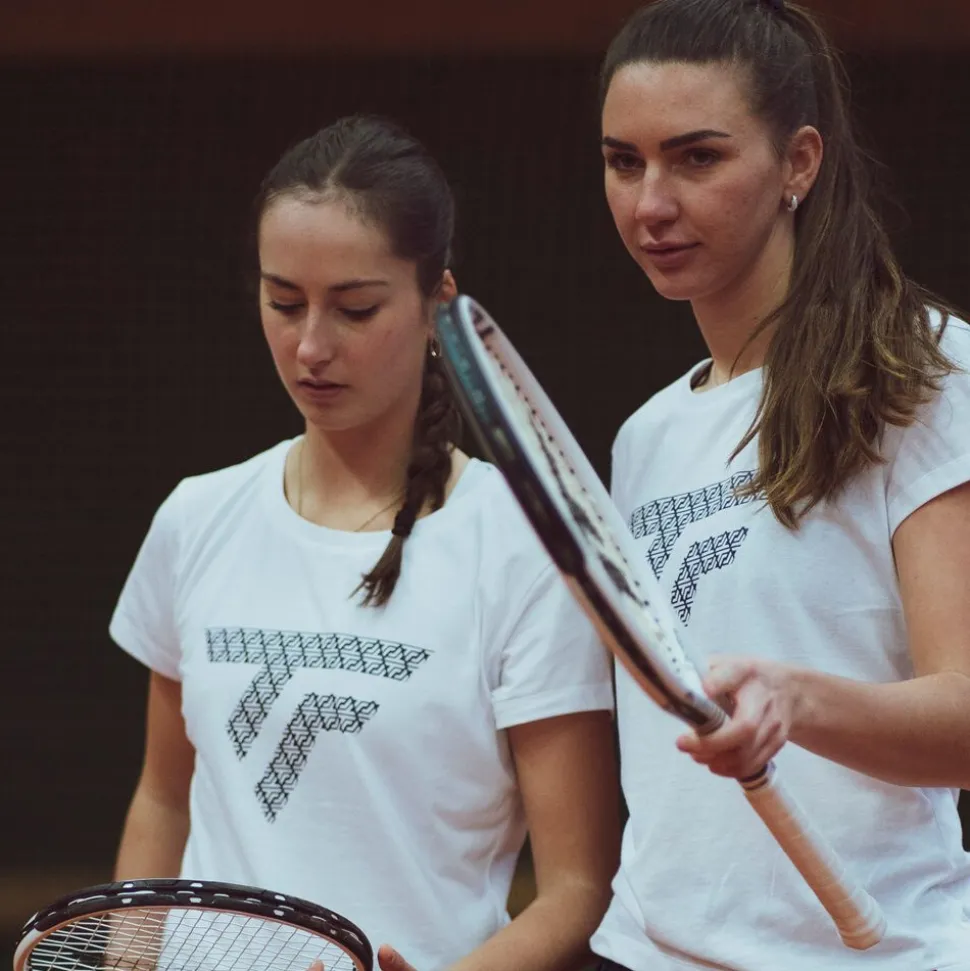 Femme Tecnifibre W. TRAINING TEE WHITE