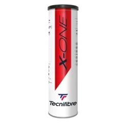 Tecnifibre X-ONE : 1 TUBE DE 4 BALLES DE TENNIS