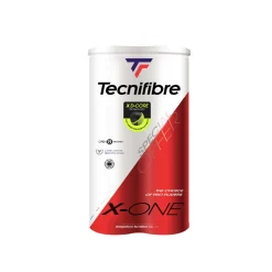 Tecnifibre X-ONE : CARTON DE 18 BIPACKS DE TUBES DE 4 BALLES DE TENNIS